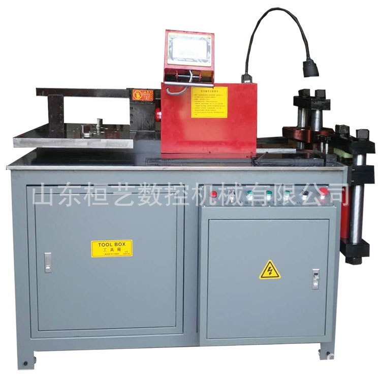 Cnc Three-Station Busbar Processing Machine Multifunctional Copper Bar Punching and Bending Machine 303 Turret Punch Press