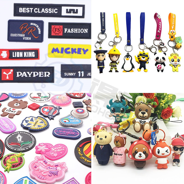 Factory Direct Supply of Pvc Drop Molding Production Line Cartoon Doll Shoe Upper and Trademark Logo Automated Production