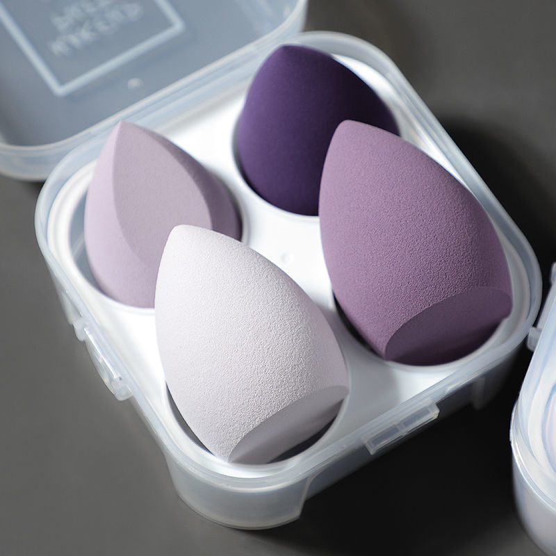Factory direct egg shell beauty makeup eggs do not eat powder super soft boxed powder puff dry and wet dual-use makeup sponge makeup eggs