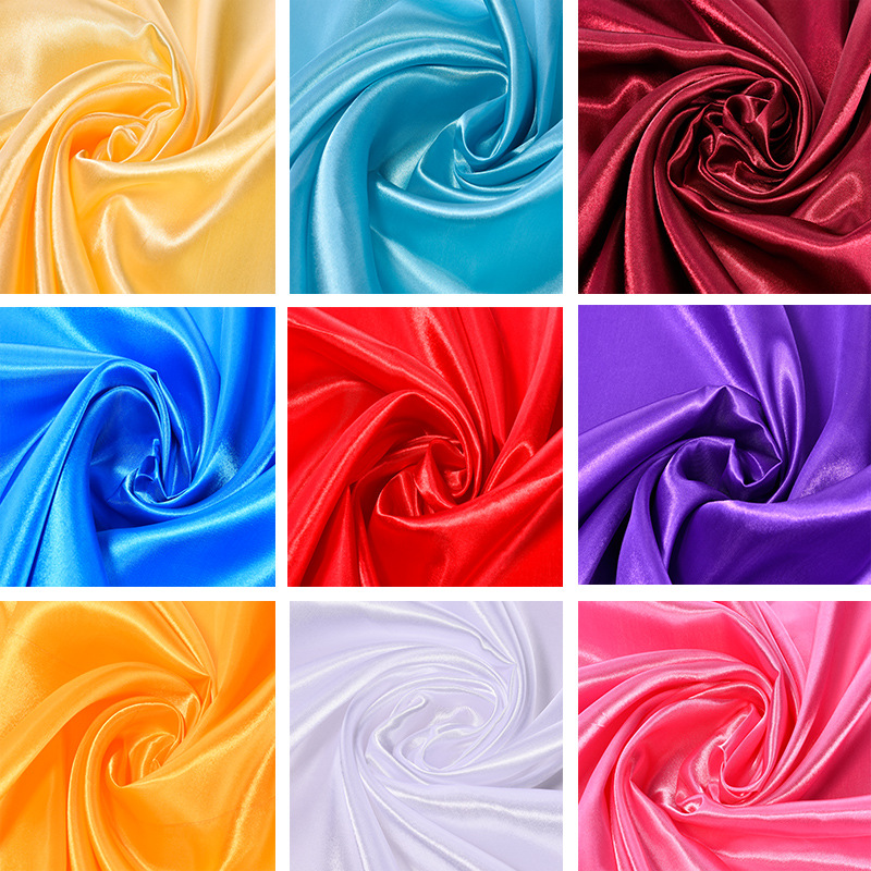 Satin fabric satin satin satin gift box lining cloth silk red cloth wholesale clearance rags silk cloth