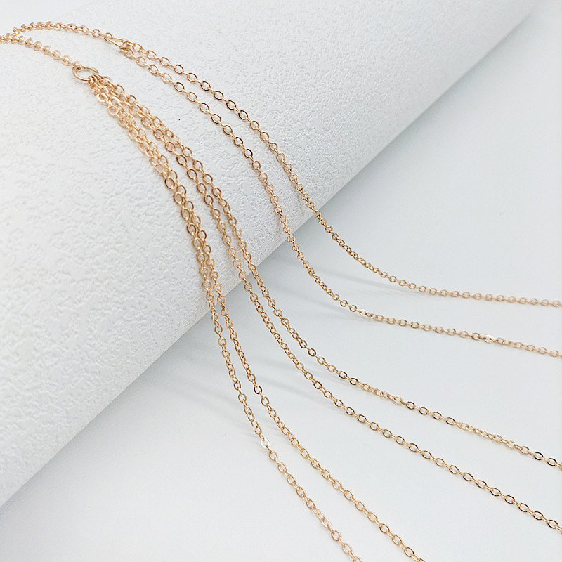 Cross-border European and American accessories women's double-layer fashion alloy plating body chain one-piece chain body chain waist chain wholesale