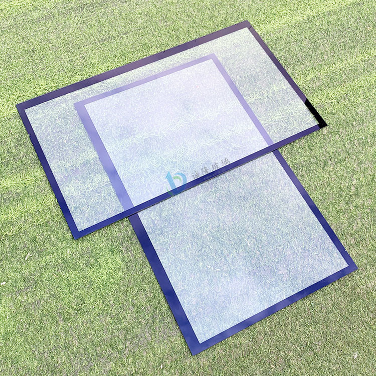 28.5-inch double-sided AR glass high transparency AR antireflection coating tempered glass produced in Shenzhen Chenglong