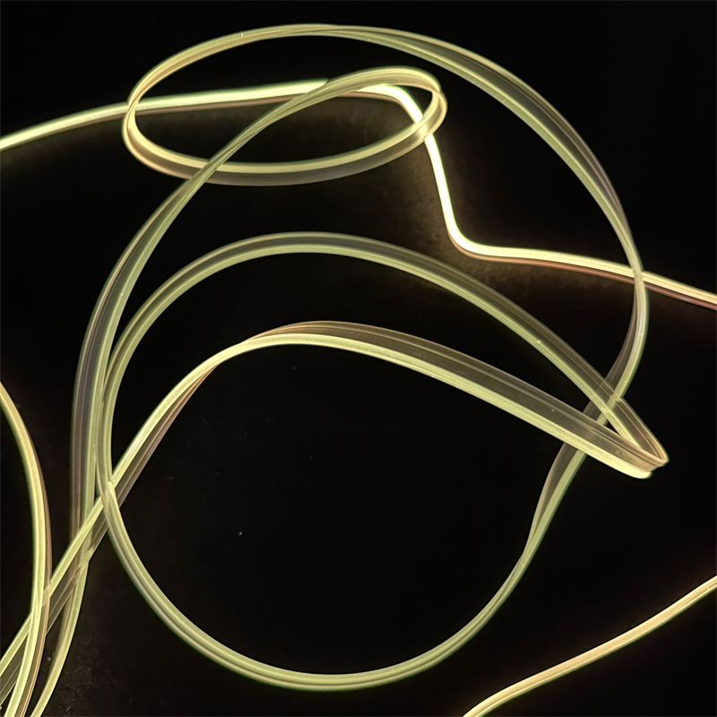 All-Over Fiber Optic Light-Emitting Fiber Optic Microcontroly Side Fiber Soft Skirt Light Guide All-Over Fiber Optic Ambient Light Material Wholesale