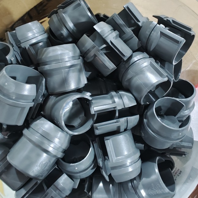 UL & CUL US Standard Certified 1/2 "Cable Clamp US Fireproof Quick Plastic Connector Grey RCR50