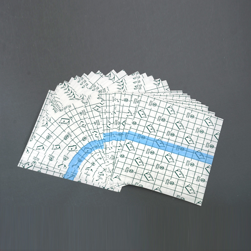 Waterproof Pu Film Blank Sticker for Fixing Transparent Tape Waterproof Fixed Sticker for Bathing and Swimming Dialysis Bare Sheet 7*7