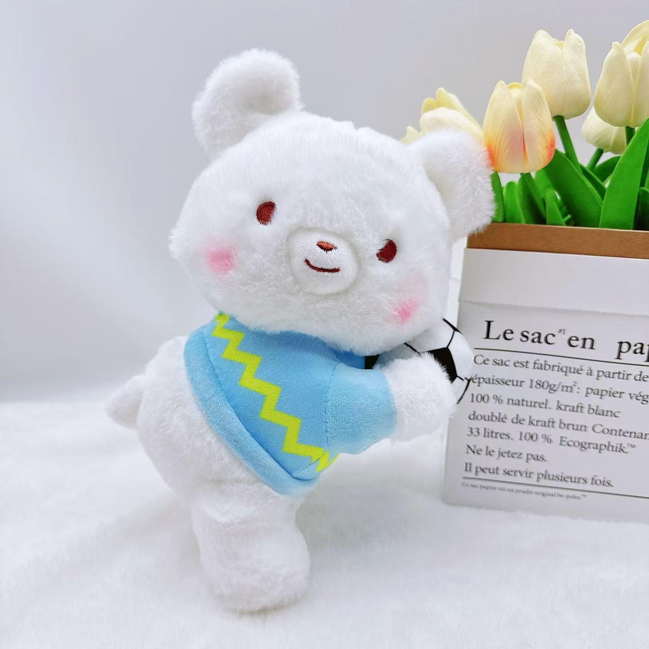 Stuffed Toy 8inch Manufacturer Catching Machine Doll Doll Clamping Machine Doll Foreign Trade Shell Bear Gift 25cm Capybara