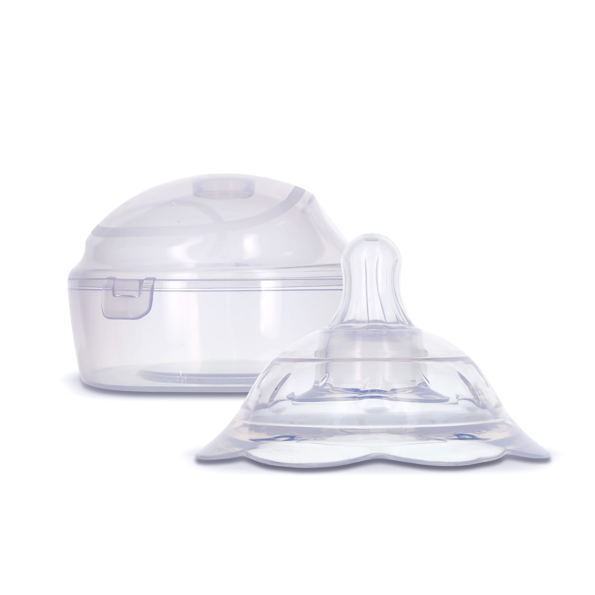 Breast Shield Double-Layer Breast Shield Silicone Breast Pump Bra Nipple Protector Nipple Auxiliary Inner Cavity New Nipple