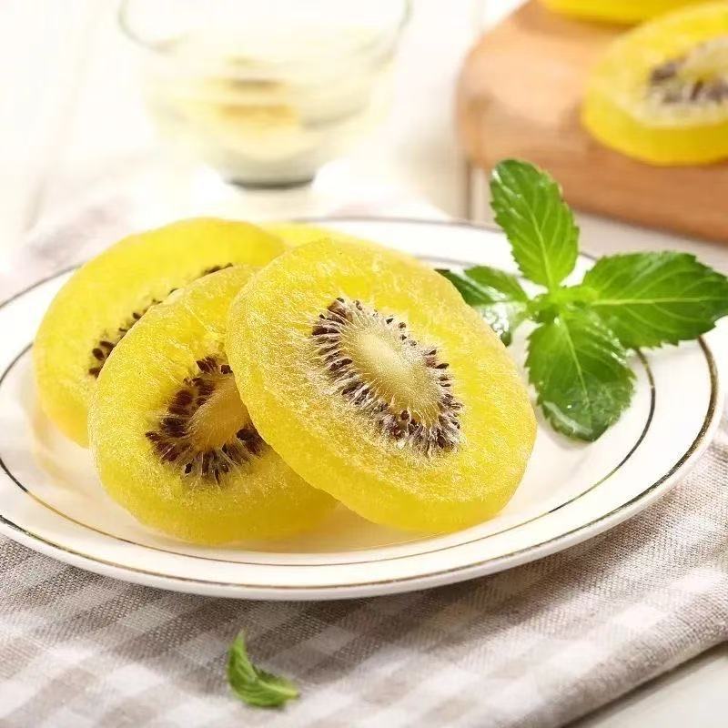 A generation of kiwi fruit yellow green dry net red instant snacks candied fruit dried snack food kiwi fruit dried