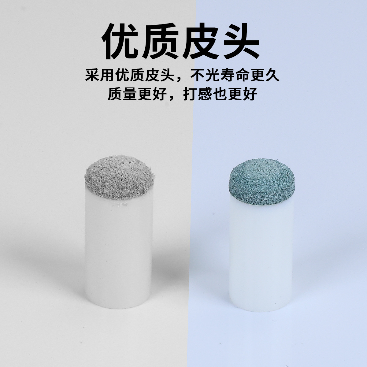 Billiard Cue Tip Cover Leather Tip Gun Tip Billiard Cue Tip Cap Small Tip Cover Male Rod Plastic 10mm Replacement Tip