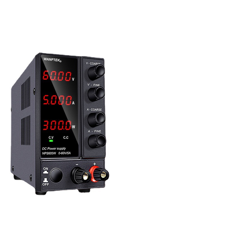 Solid measurement WPS605H adjustable DC regulated power supply ammeter 30V5A10A notebook mobile phone maintenance power supply