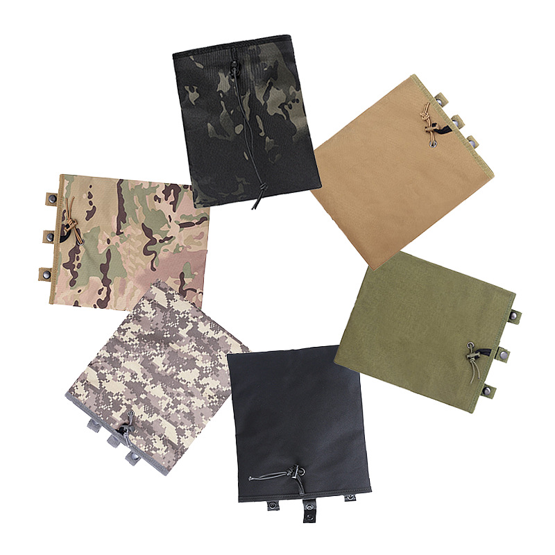 Hoyoo Outdoor Tactical Large Recycling Bag Multi-Functional Sundry Storage Tool Bag Camouflage Military Fan Drawstring Waist Bag