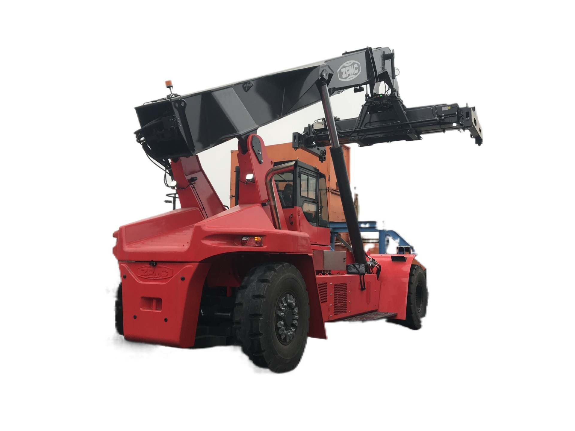 Shanghai Manufacturers Spot Cheap Sale of Second-Hand Kalmar Front Crane 45 Tons Large Forklift 45 Tons Front Crane