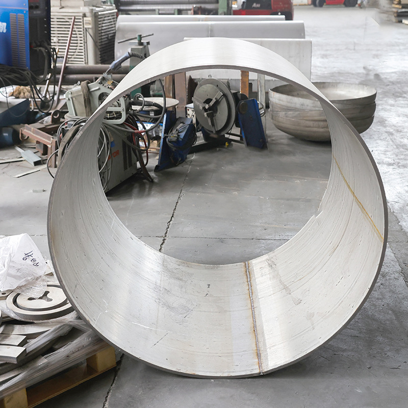 Manufacturer Customized Large Diameter 304 Stainless Steel Welded Pipe Industrial Welded Pipe Stainless Steel Round Pipe 316L Industrial Drainage Pipe