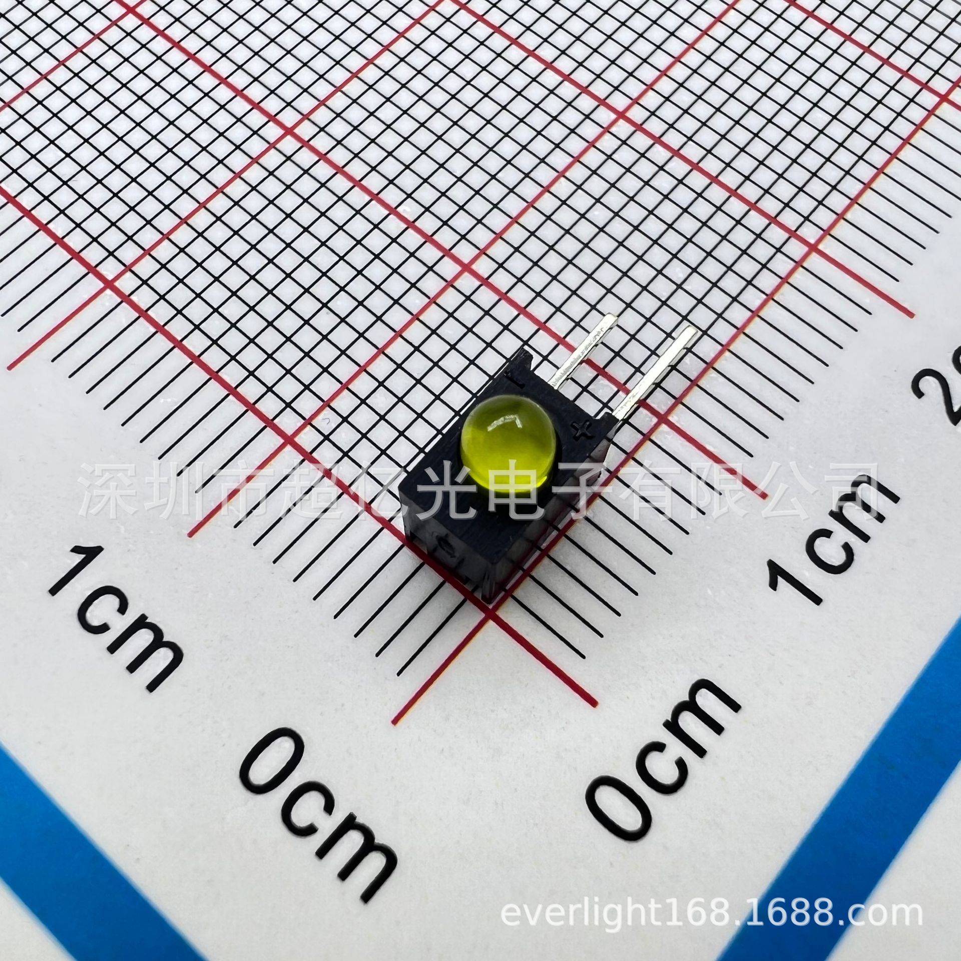 Индикаторный свет Everlight A214B собранный светодиод желтый свет A214B/Uy/S530-A3 оригинальная точка желтого света