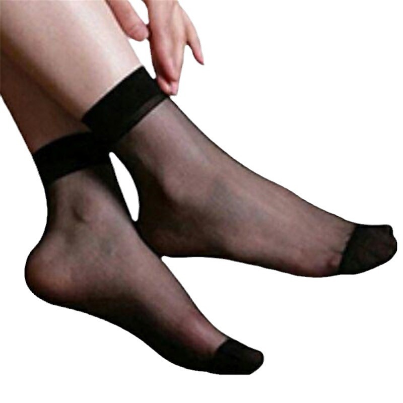 Hot Buy Stockings, Thin Crystal Stockings, Spring and Summer Transparent Invisible Glass Stockings, Wool Socks