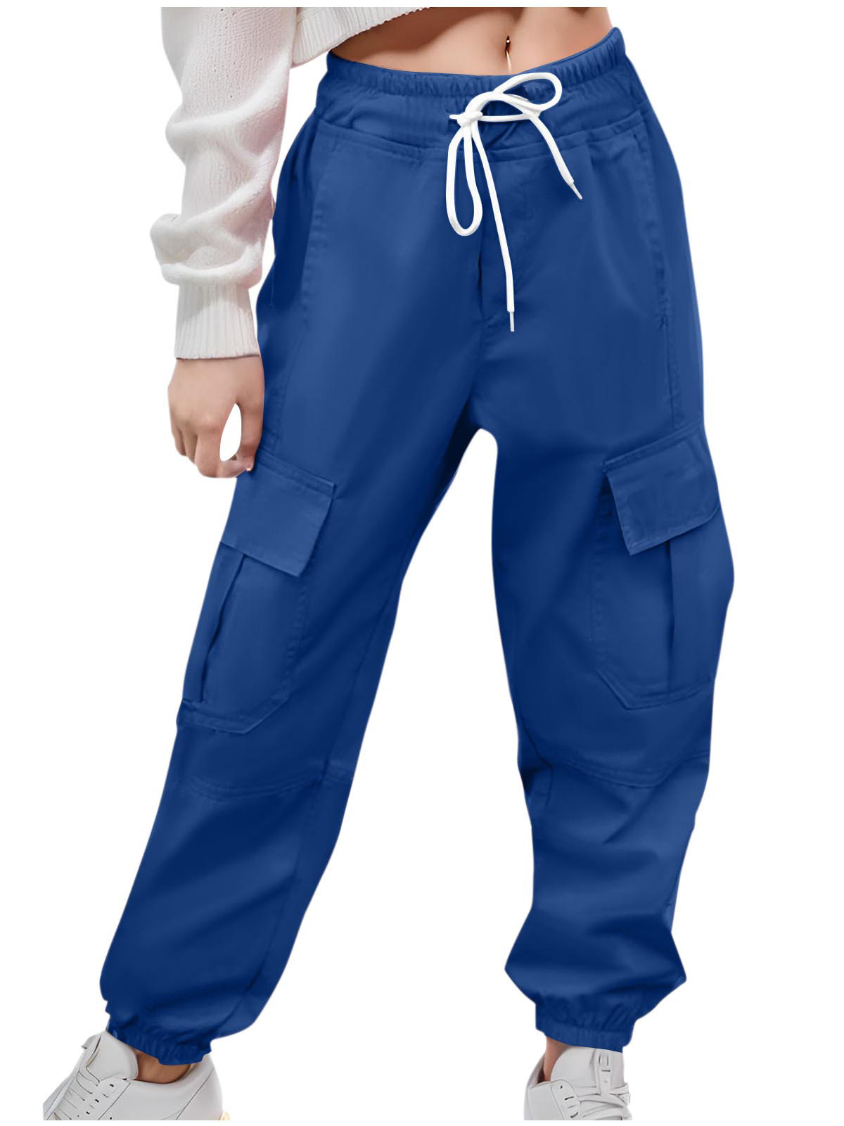 Cross-border wholesale autumn children's clothing girls spring and autumn overalls western fashion girls multi-color casual pants tide pants