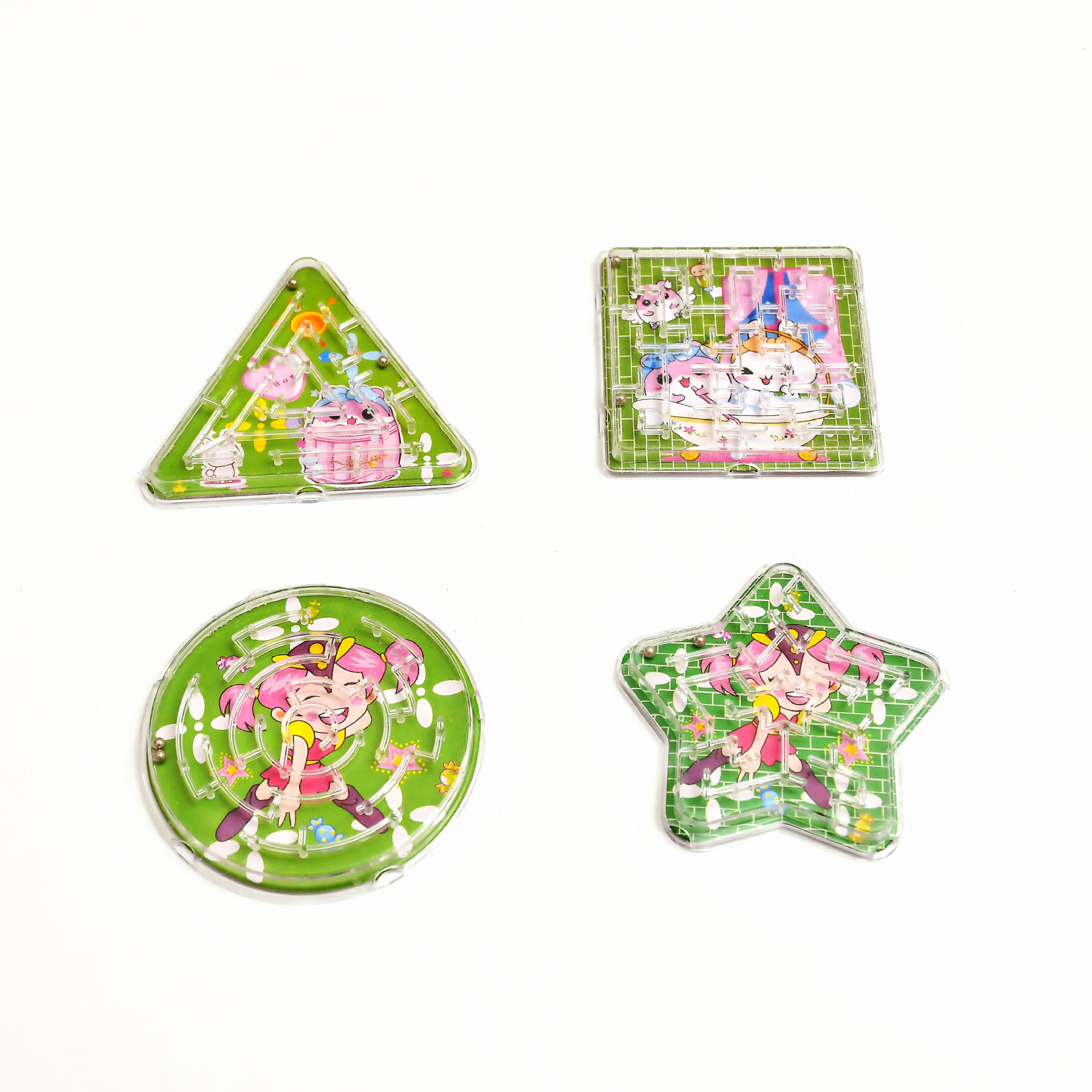 Rolling Bead Maze Training Educational Toys Plastic Maze Small Toys Ball Kindergarten Rewards Small Toy Teaching Aids