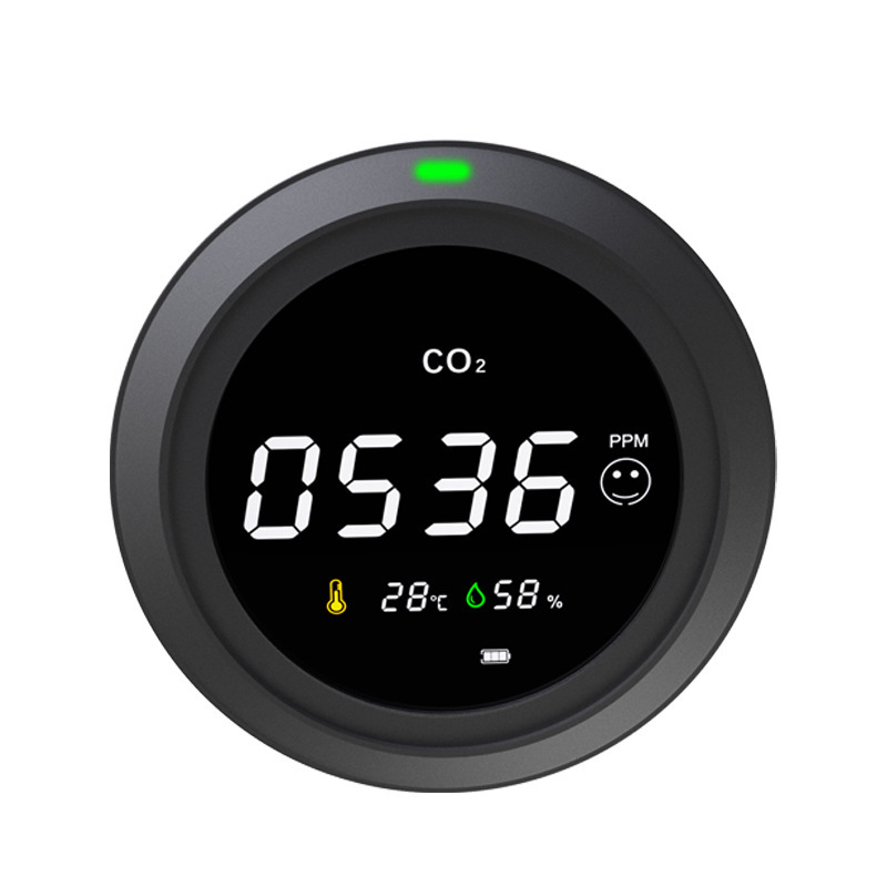 Measure Xiaofei Source Factory Carbon Dioxide Gas Detector Co2 Detector Smart Wet Thermometer in Stock
