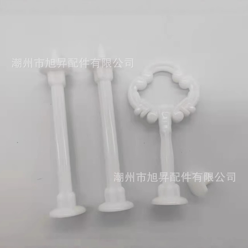 European fruit plate three-layer snack rack wedding cake plate fruit plate cake rack candy plate rack plastic fruit plate rack