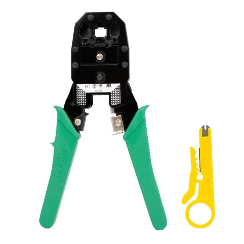 Wire clamp network wire clamp five categories six Crystal Head wire clamp RJ45 direct supply intelligent weak current engineering