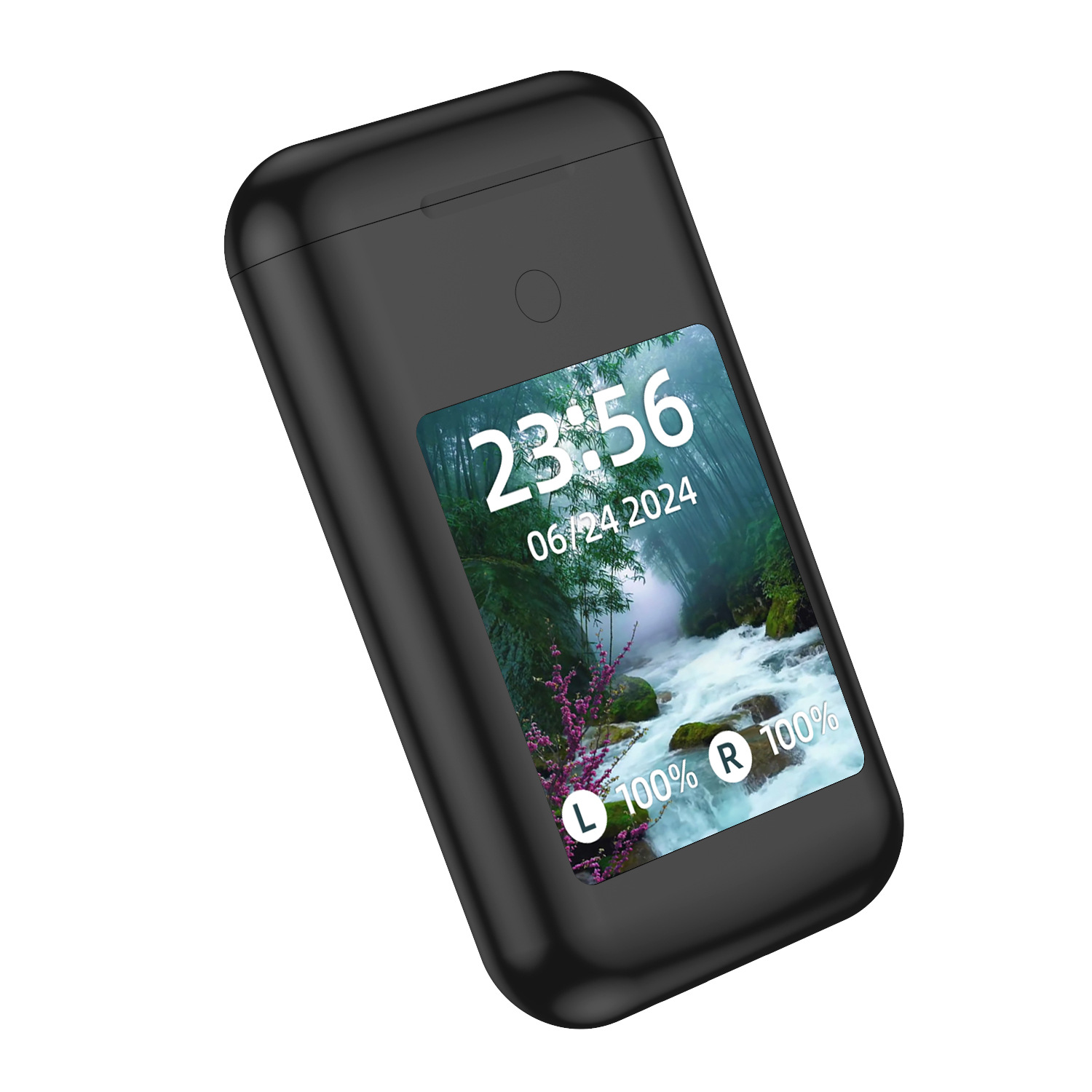 New Cross-Border Tf20Box Upgraded Version A98Box Headphone Power Bank 2.8 Multimedia Screen Three-In-One Anc