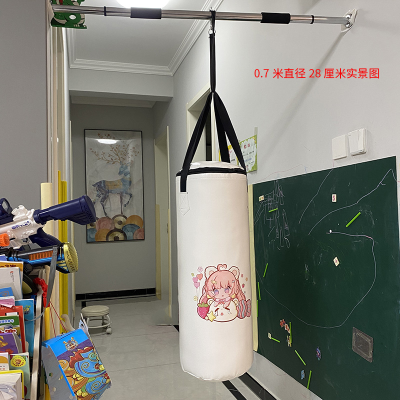 Children's Boxing Sandbag Hanging Household Training Sandbag Gloves suit Solid Adult Hanging Equipment Sandbag