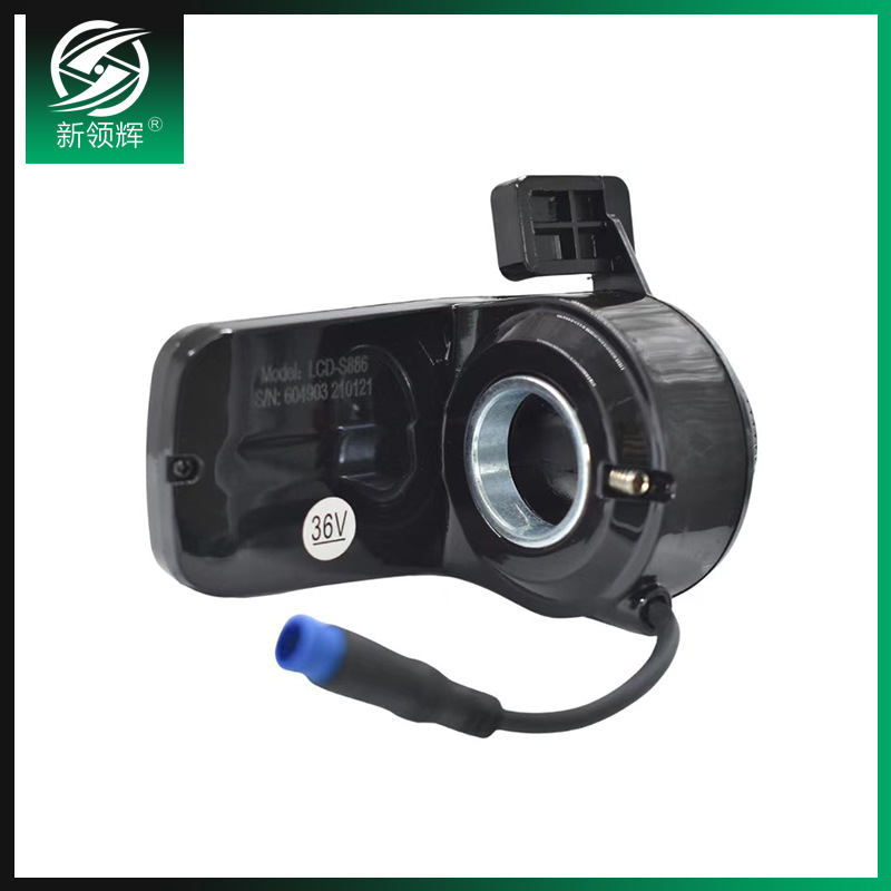 Lcd-S886 with Dial Display, Intelligent Lithium Battery Two-Wheeled Electric Bicycle Instrument Display, Specially Designed for Lithium Batteries