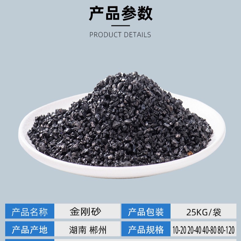 Emery Aggregate, Wear-Resistant Floor, Sandblasting and Rust Removal, Abrasive Tools, Direct Supply from the Source Manufacturer, Complete Mesh Sizes