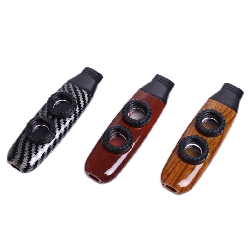 Double-hole kazoo flute double flute film kazoo guitar ukulele accompaniment beginner playing flute