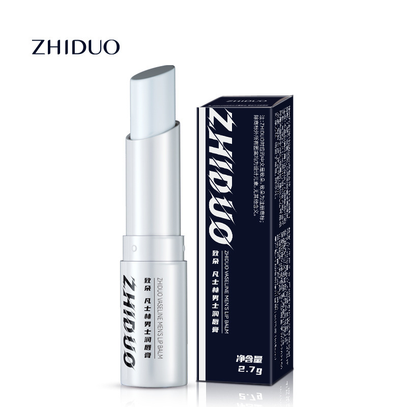 Zhiduo Vaseline Men's Lip Balm Moisturizing Autumn and Winter Lipstick Wholesale