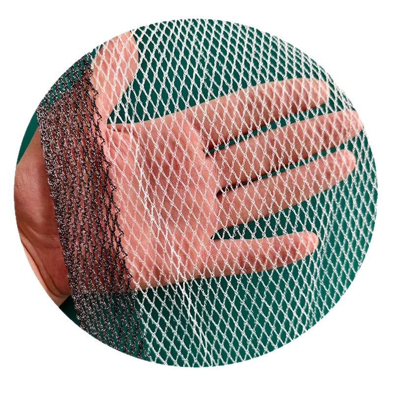 Polyethylene rhombic white anti-hail net for fruit orchards pe crescent thickened anti-hail net for breeding vineyards