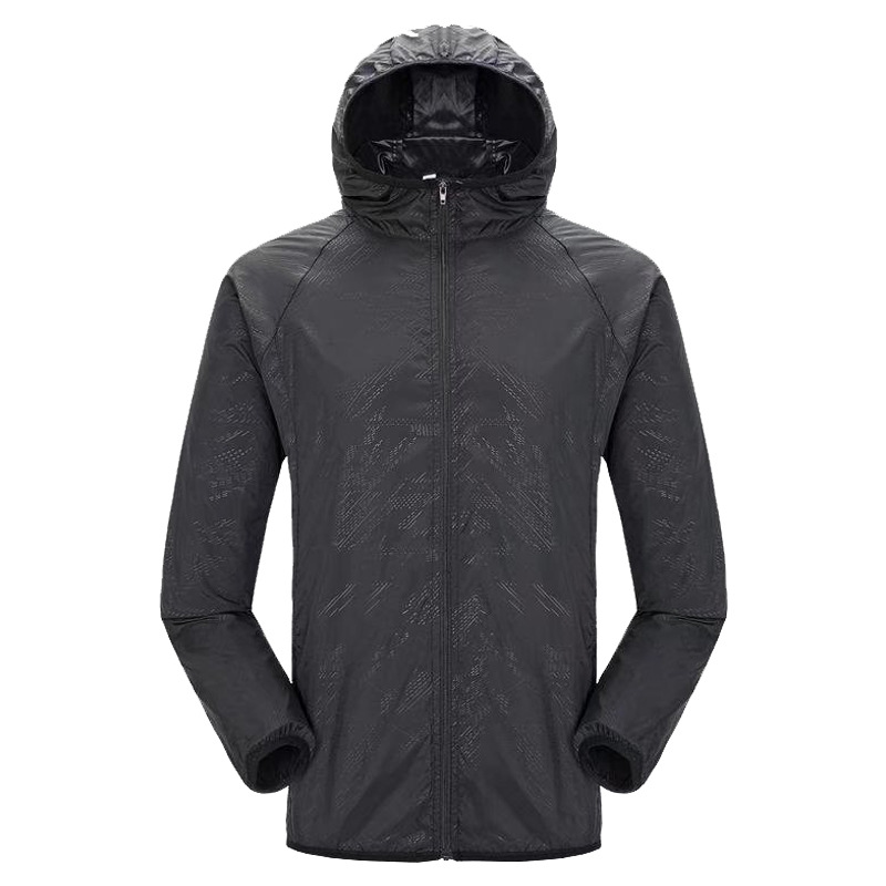 2022 New Style Sunscreen Clothing Printed LOGO Women's Long Sleeve Ice Silk Summer Thin Shirt Cycling Sunscreen Clothing UV Protection for Men