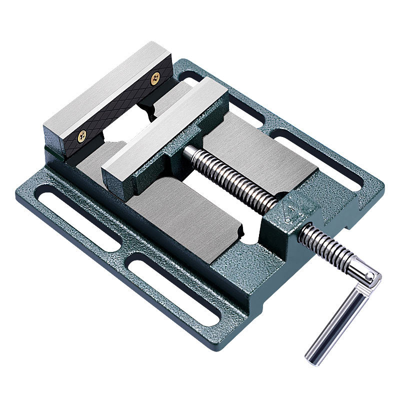 American-Style Flat-Nose Pliers Small Bench Vise Flat-Nose Fixed Bench Vise Bench Drill Precision Drill Press Fixture Clamp Table for Home Work
