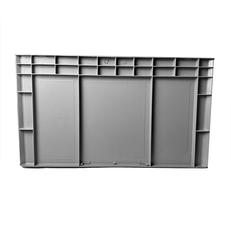 EU Box European Standard Logistics Box Industrial Auto Parts Special Thickened with Dust Curtain Waterproof Lightweight Stacking Basket with Lid for Transit