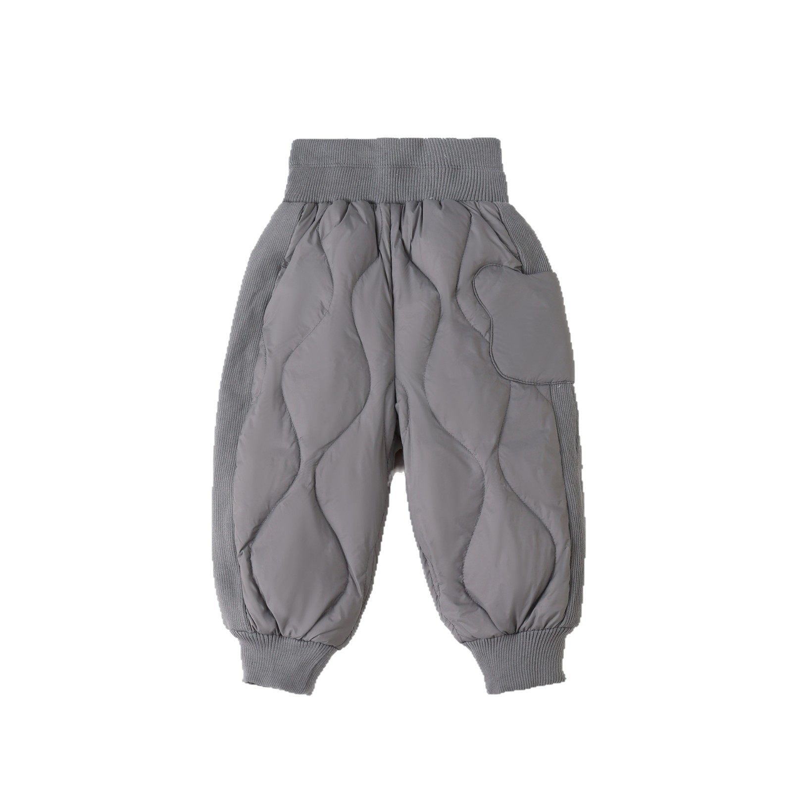 2025 New Kidsren's Winter Waterproof Light Warm down Pants Boys Thick Pants Baby Clothes Baby Girl Warm Pants