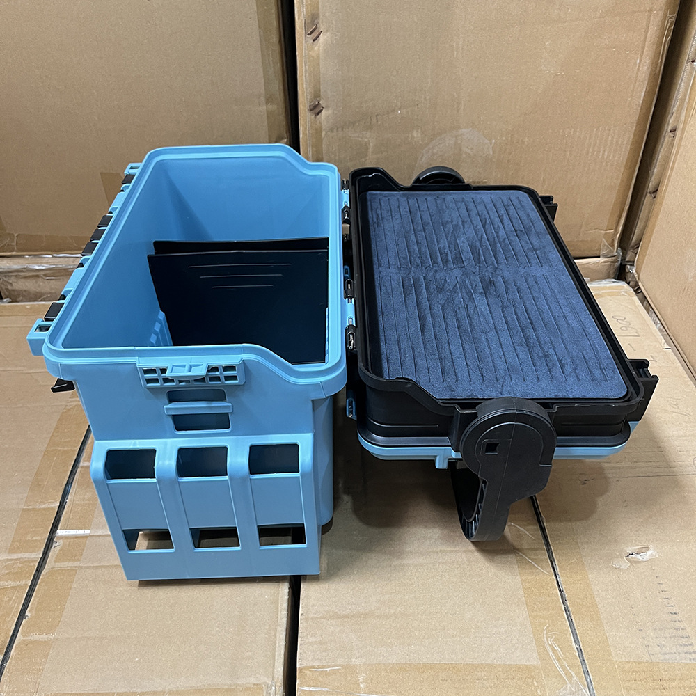Multifunctional Luya Fishing Box Portable Fishing Tackle Box Sea Fishing Raft Fishing Box Seatable Pole Tool Box on Demand LOGO
