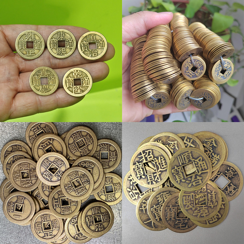 Оптовая медная монета из латуни пять императоров сплав медной монеты имитация антикварных монет