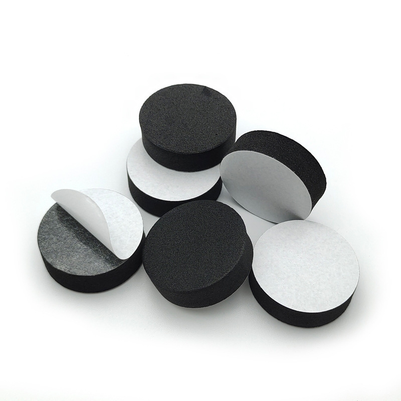 Factory customized special-shaped eva sponge foam grain black foam strip white sponge foot eva sponge sticker
