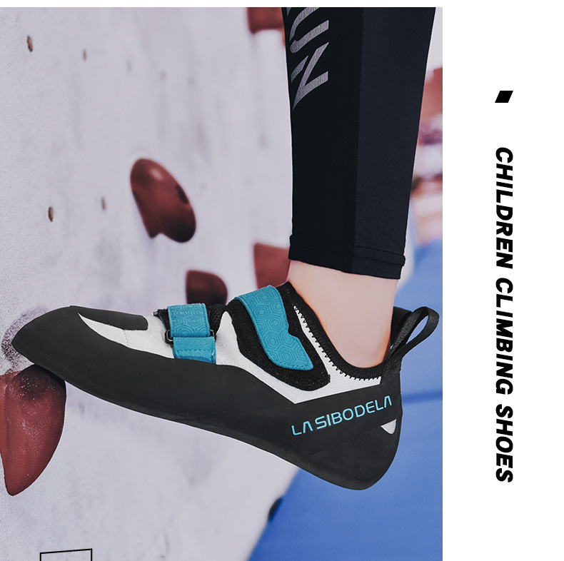 Outdoor climbing shoes for boys and children beginner entry outdoor rock-hugging professional indoor sports boys and girls non-slip wear-resistant
