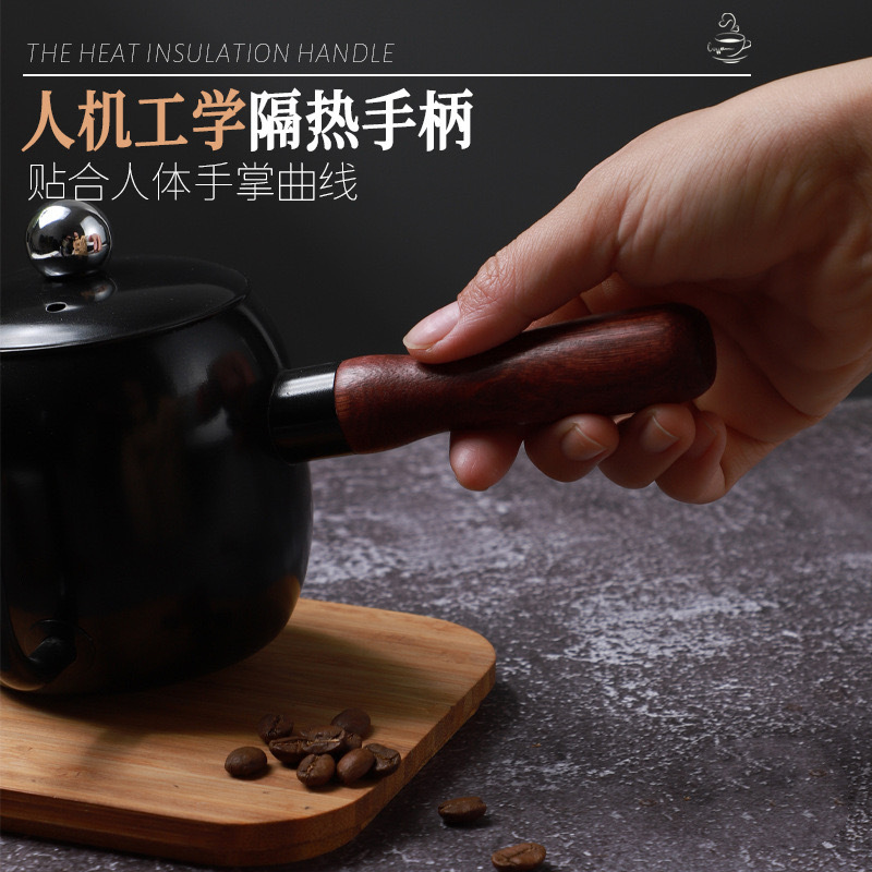 Factory for cross-border 304 stainless steel Japanese hand pot hanging ear long mouth thin mouth coffee pot outdoor coffee appliance