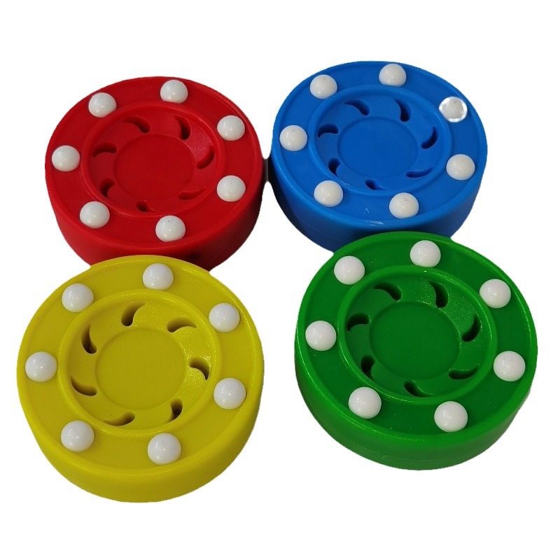 Dry land roller skating ball ice hockey