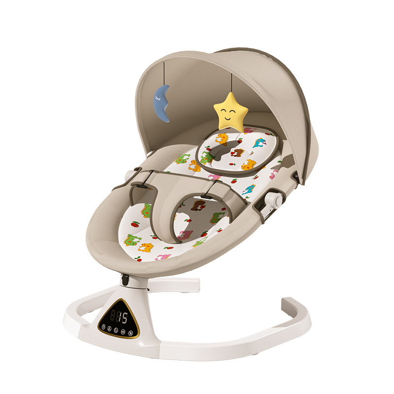 Cross-border Baby Coax Artifact Baby Rocking Chair Baby Sleeping Recliner Newborn Rocking Bed Electric Cradle Comfort Chair