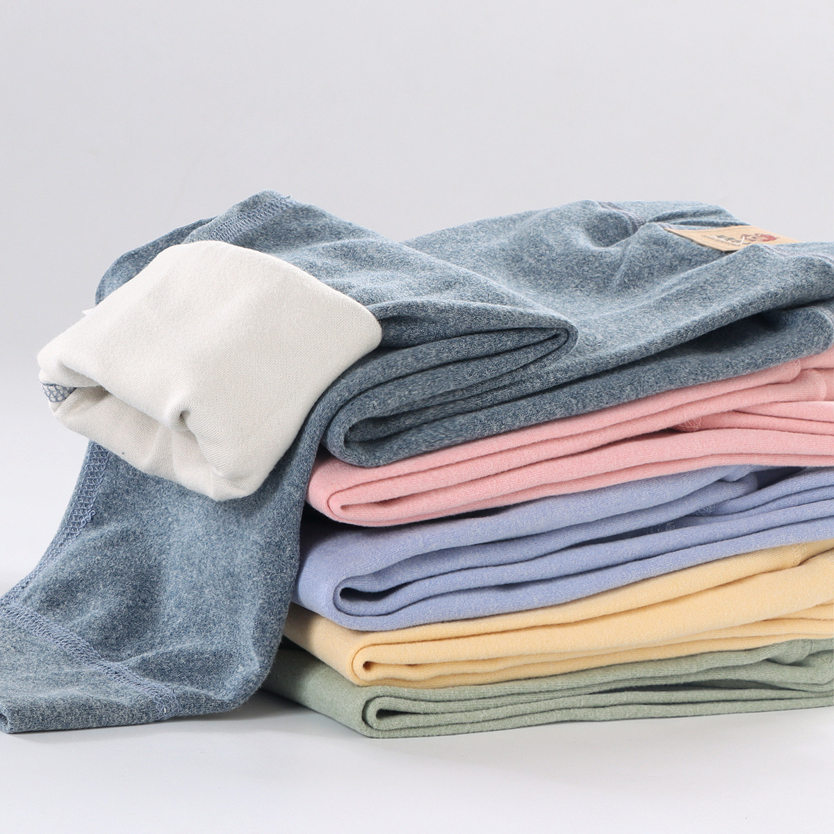 Children's velvet pants Boys' single pants girls' autumn and winter warm pants children's thickened long pants leggings wholesale