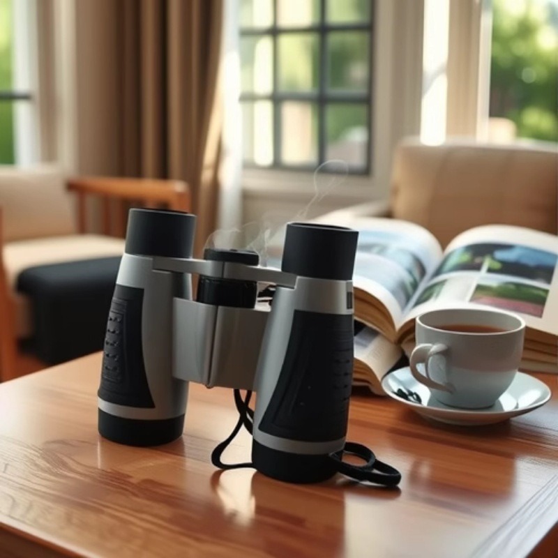 Cross-Border 5 × 30 children's Binocular toy telescope multi-layer coated objective telescope factory outlet