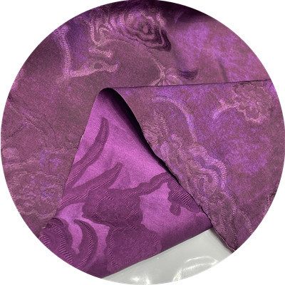 All Silk Jacquard Print Fabric Dress Cheongsam Suit Wholesale