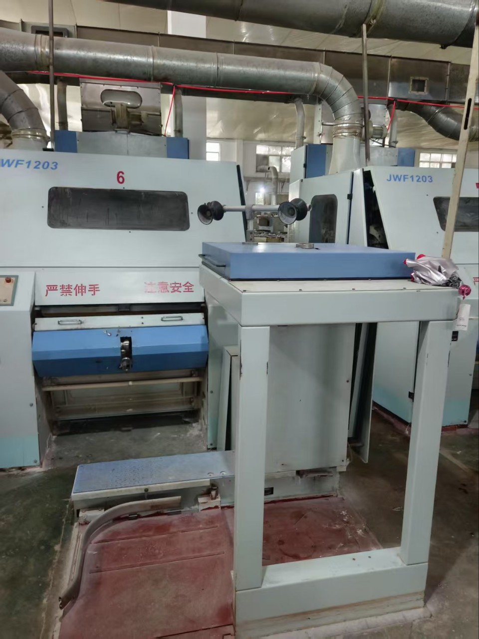 Used Combed Cotton Machine for Sale Qingdao Hongda 1203 Combed Cotton Machine 15 Units Jwf1203 Combed Cotton Machine