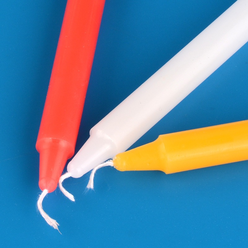 Mini Small Model 5cm Short Red Candle Head Experimental Lighting Smokeless Flavor Ordinary White Wax Incense for Buddha