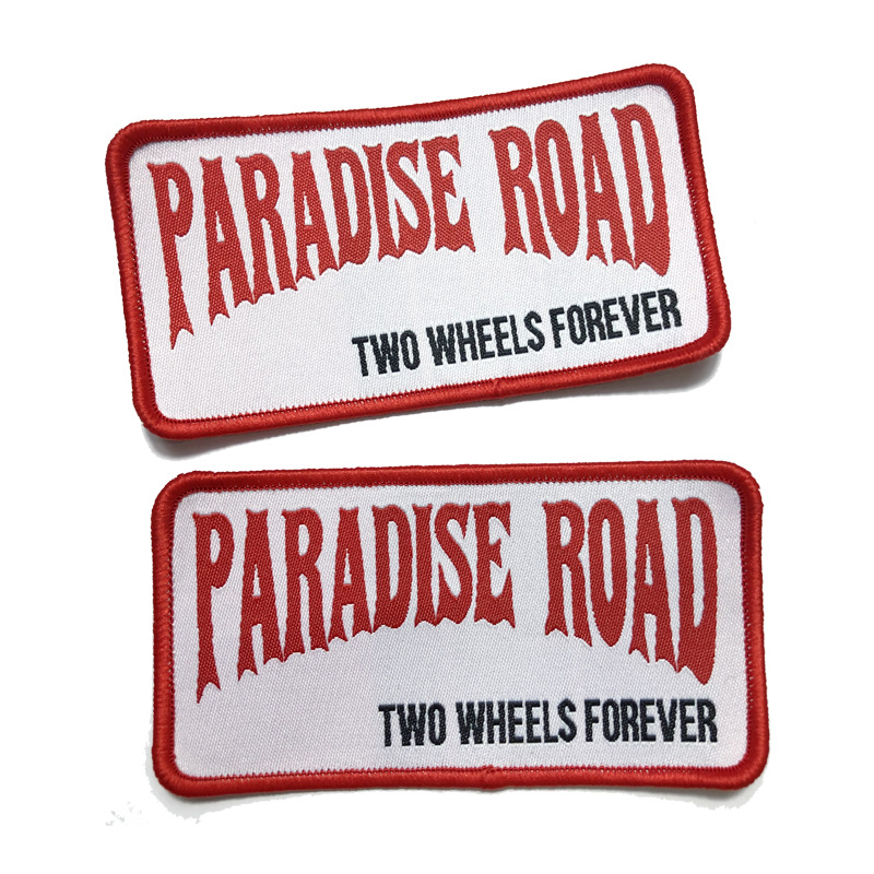 Small Batch Customization of Various Flags Velcro Armbands Brand Trademark Badges Luggage Hats Morale Badges Woven Labels Cloth Stickers