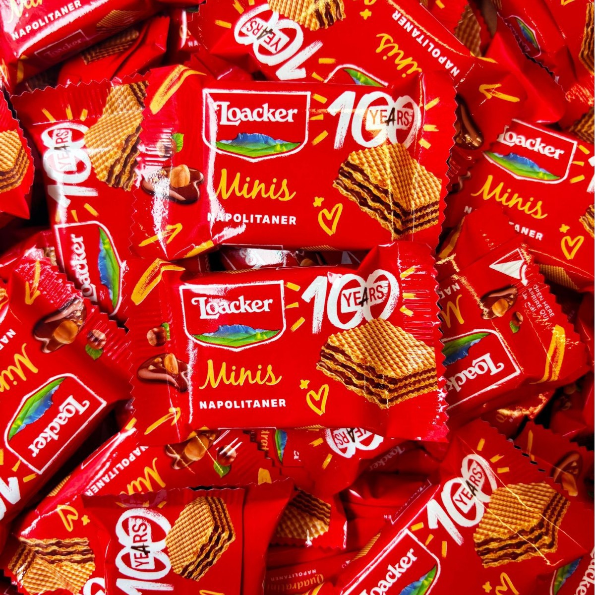 【New Date】Loacker 10g Wafer Italian Imported Snack Gift Wedding Candy Set