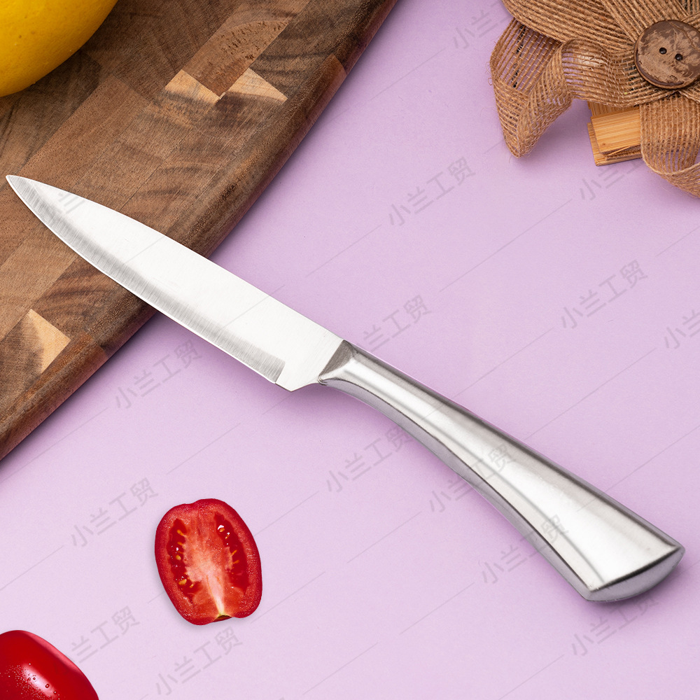 Knife Set Household Stainless Steel Kitchen Knife Kitchen Special Chef Knife Sharp Fruit Knife Household Scissors in Stock